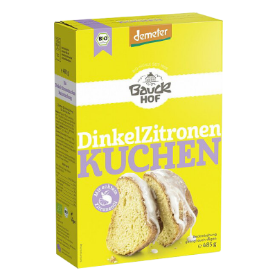 Backmischung Dinkel-Zitronenkuchen (485gr)